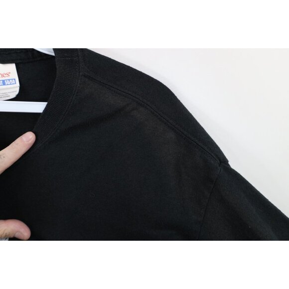 Vintage Y2K Mens Size Large Faded Rock Music Band Anthony Gomes T-Shirt Black - Picture 7 of 13